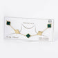 Lucky Clover 5-Motif Station Necklace