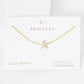 Dainty Pavé Starfish Charm Bracelet