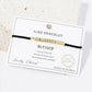 Inspirational Messages "Blessed" Tube Bar Bracelet