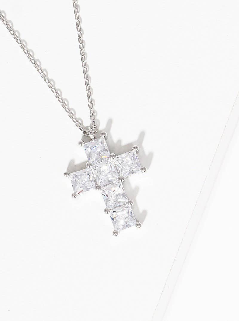 Gold Cruciform Cross Necklace
