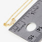 Minimalist Tiny Whale Charm Necklace