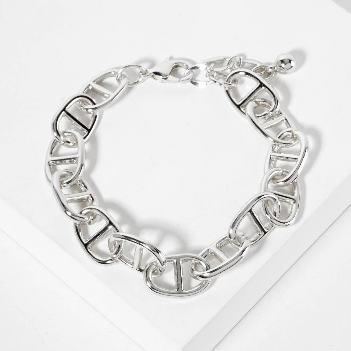 Gold-Tone Mariner Link Chain Bracelet