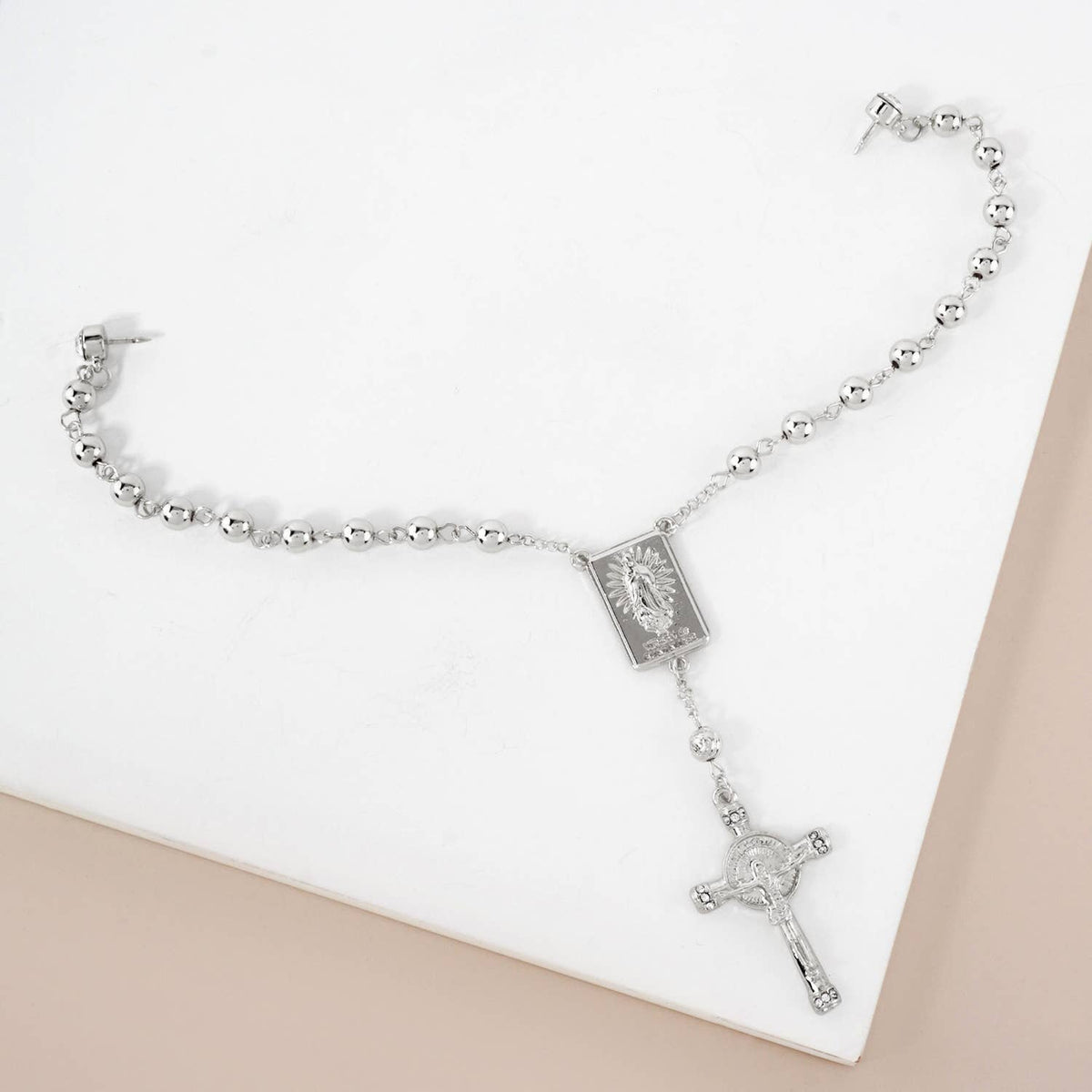 Cap & Pin Rosary Chain Accessory