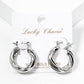 Twisted Hoop Earrings