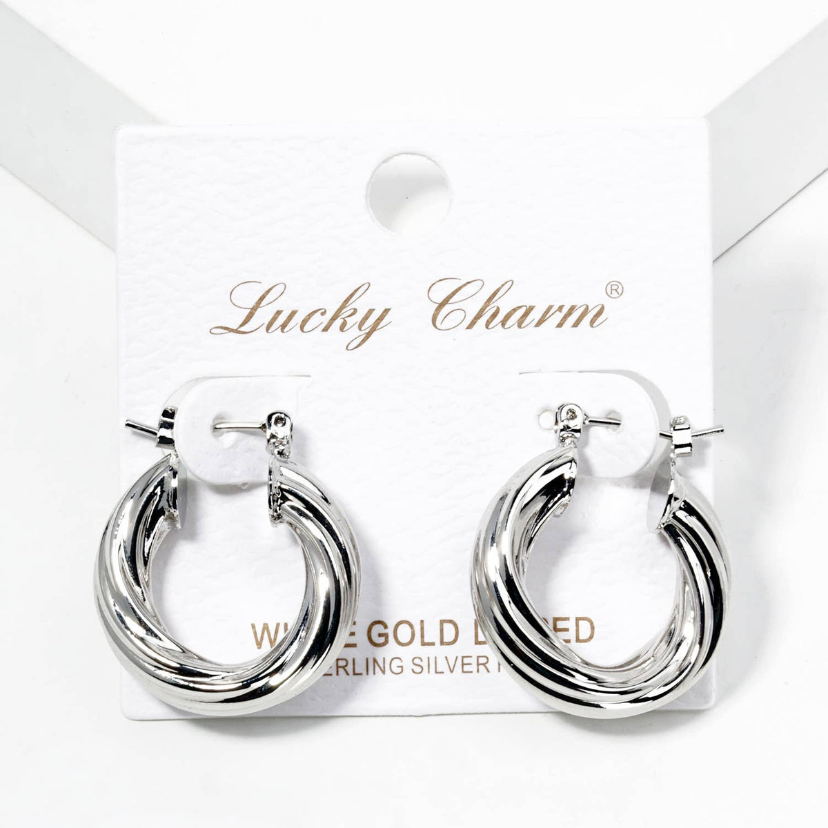 Twisted Hoop Earrings