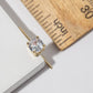 Round Cubic Zirconia Drop Earrings – Solitaire CZ on Lever