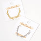 Gold Leaf Vine Ear Crawler Earrings