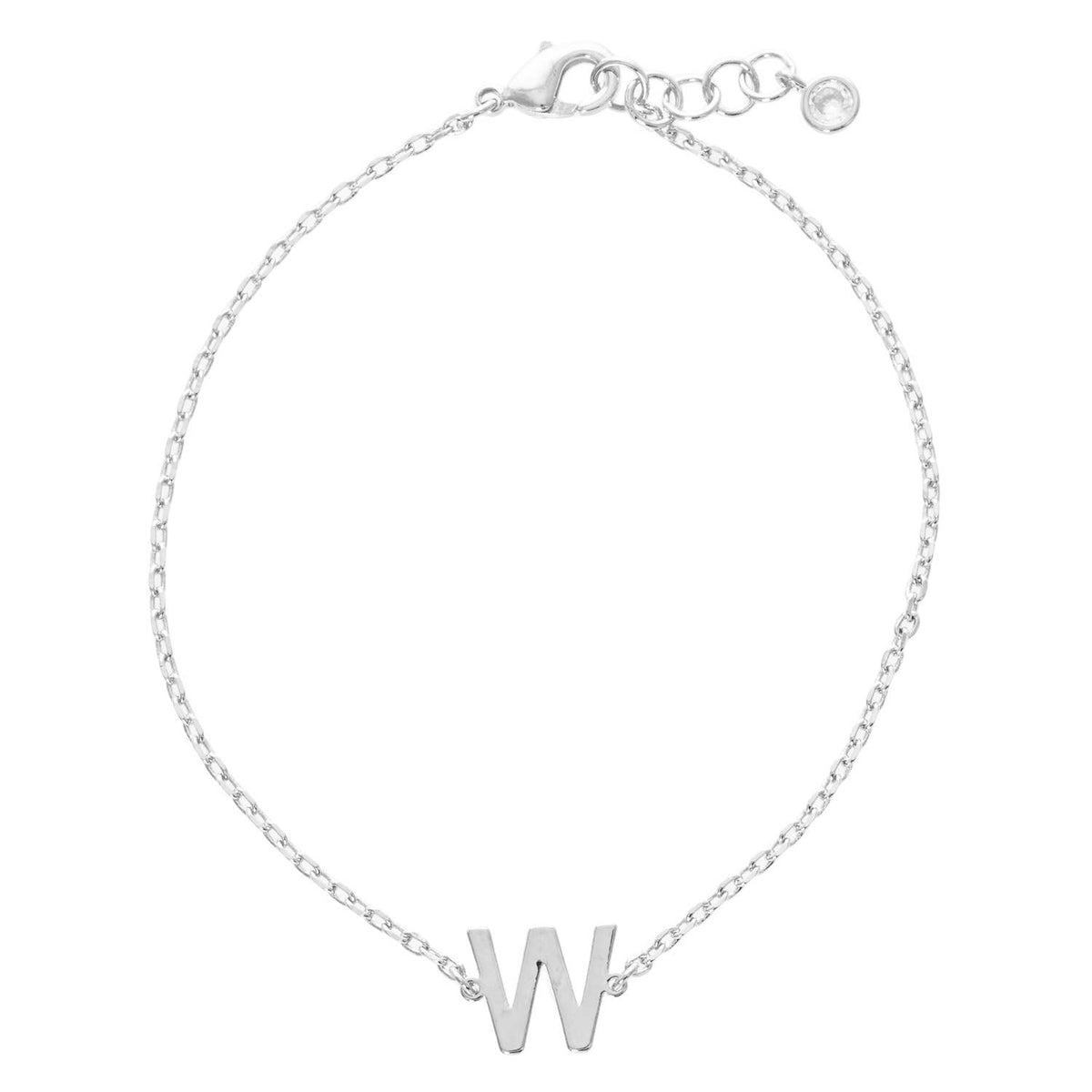 Gold Plated Initial Letter Bracelet