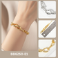 Mixed-Link Textured Chain Bracelet