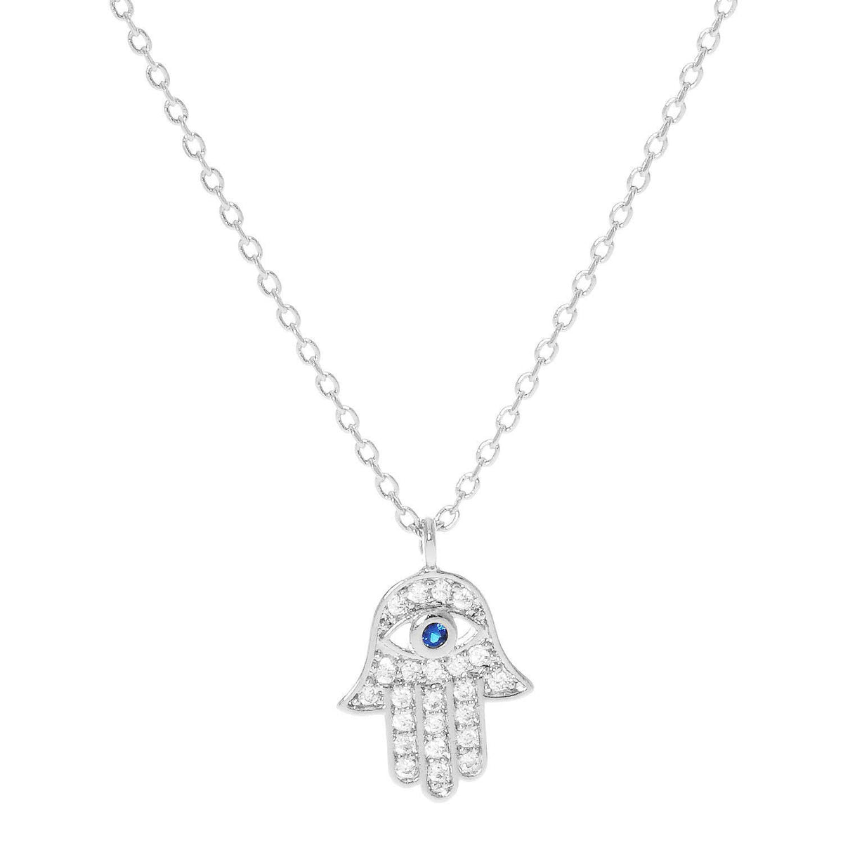 Gold Hand of Fatima Necklace