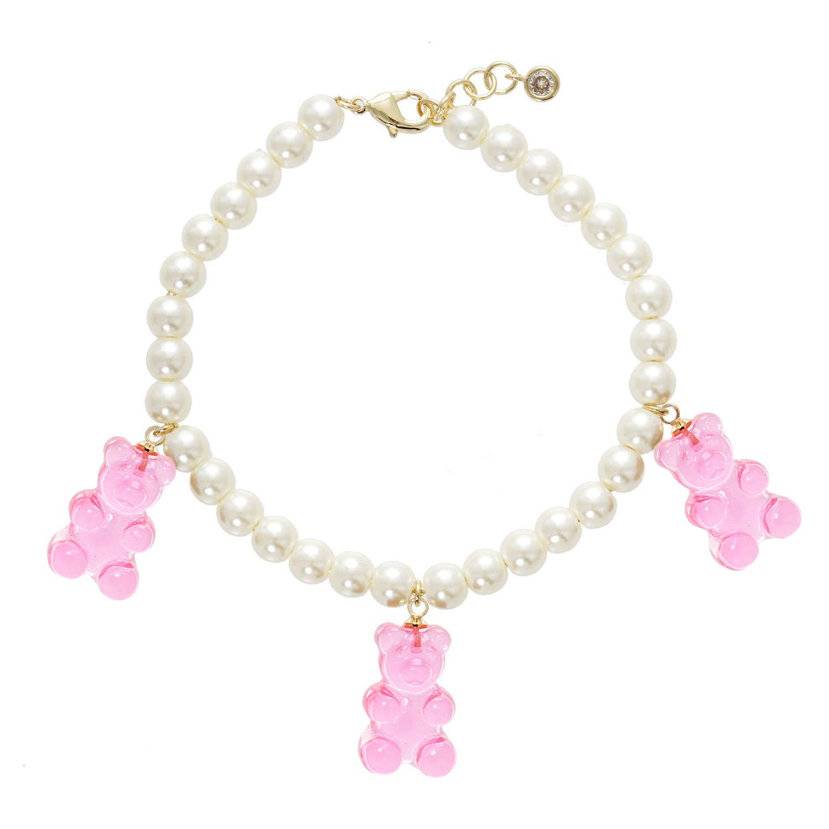 Multicolor Beaded Gummy Bear Bracelet