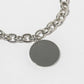 Minimalist Magnetic Clasp Round Disc Chain Bracelet