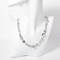 Textured Circle Links with HardWear Chain Necklace