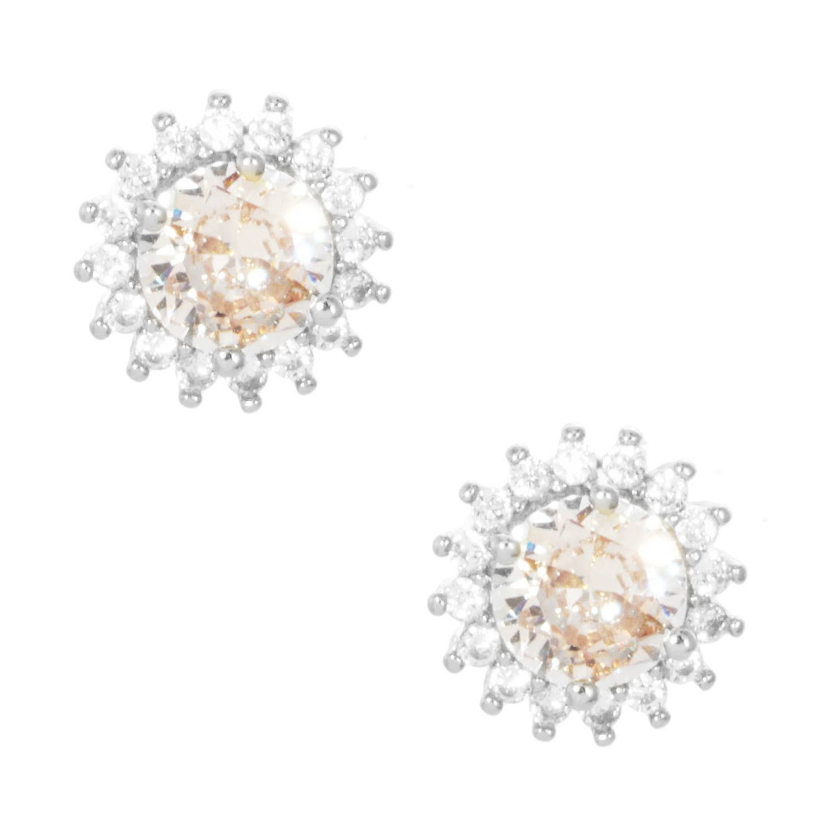 Bridesmaid Proposal Halo Stud Earrings