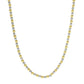 Gold Plated Multicolor Beaded Necklace
