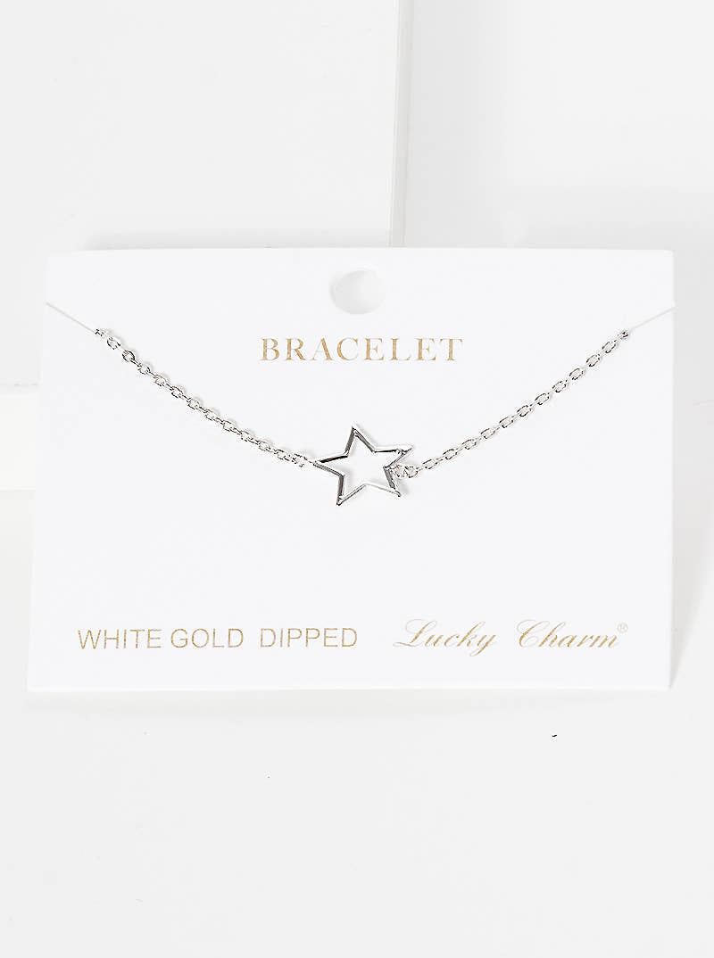 Minimalist Star Charm Bracelet