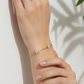 Minimalist Pavé Arrow Charm Bracelet