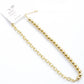 Gold Plated Napier Two Tone Necklace