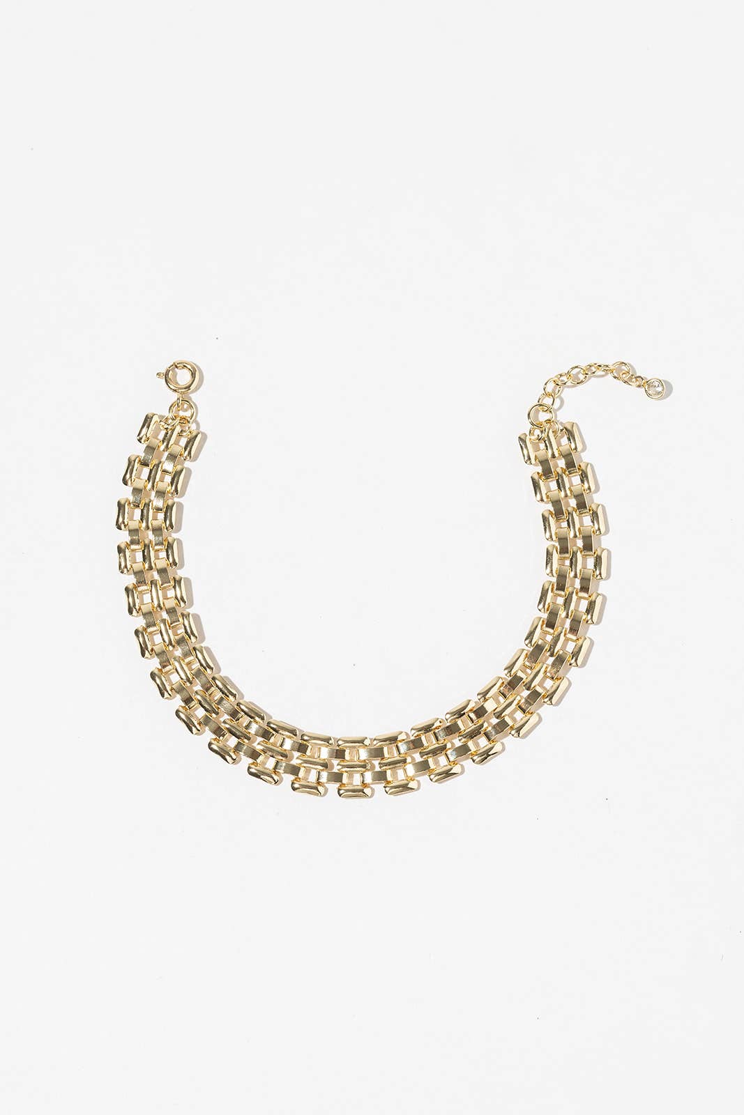 Classic Triple-Link Chain Bracelet