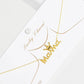Gold Plated Queen Mama Necklace