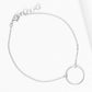 Minimalist Circular Charm Bracelet