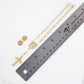 Cap & Pin Rosary Chain Accessory