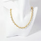 Polished Brass Chain Necklace