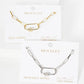 Pave Lock Link Chain Bracelet