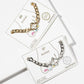 Lucky Clover Open Motif Chunky Link Anklet