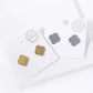 Minimalist Clover Stud Earrings