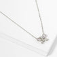 Dainty Cubic Zirconia Butterfly Pendant Necklace