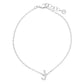 Gold Plated Initial Letter Bracelet