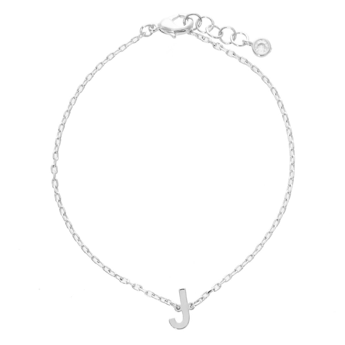 Gold Plated Initial Letter Bracelet