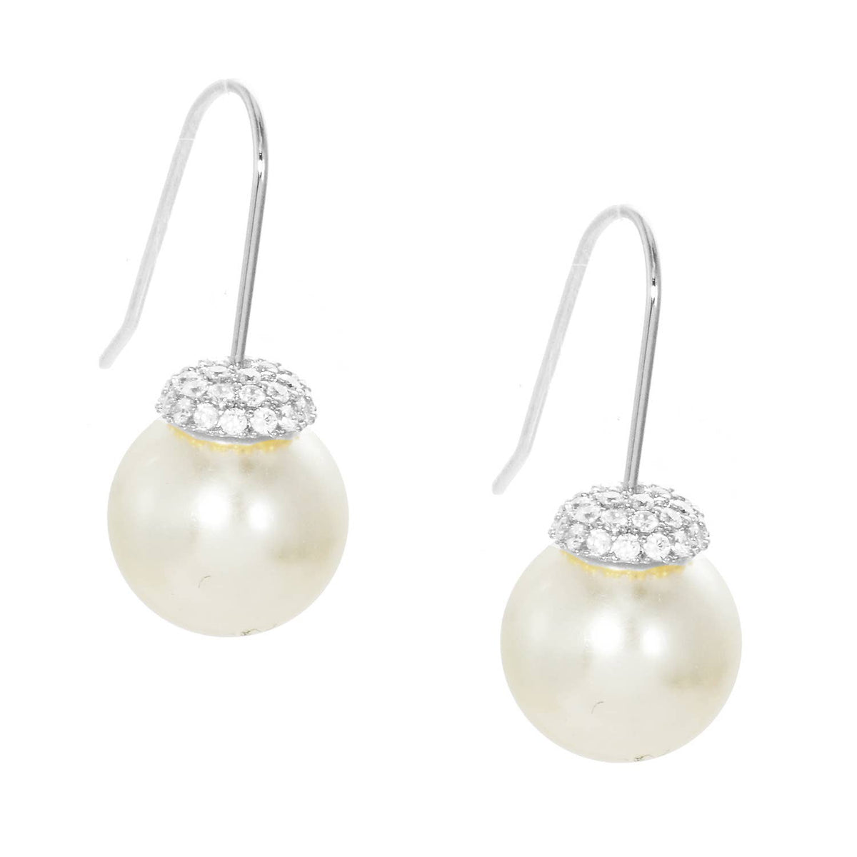 Elegant Bridesmaid Proposal Pearl Drop Earrings