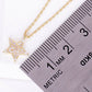 Pave Star Pendant Necklace