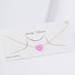 Gold Plated Opal Heart Necklace
