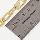 18K-Gold-Dipped Textured 19mm Chain Necklace