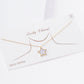 White Shelled Star Necklace