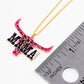 Western Longhorn "MAMA" Pendant Necklace