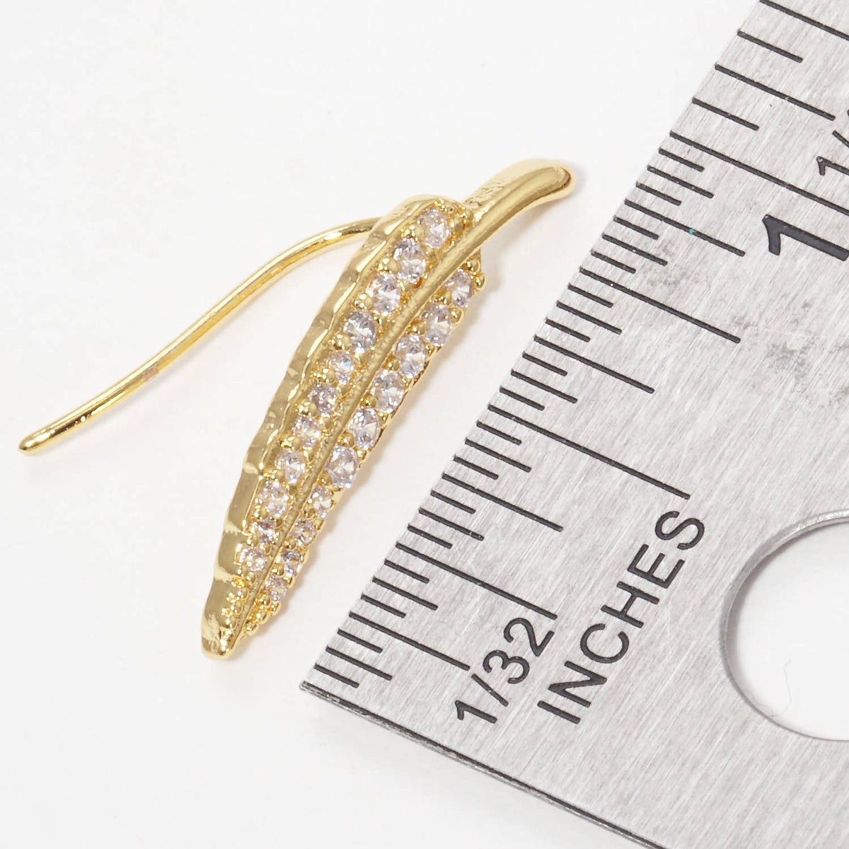 Feather Pave Ear Crawlers