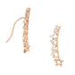 Gold Stargaze Ear Climber Earrings