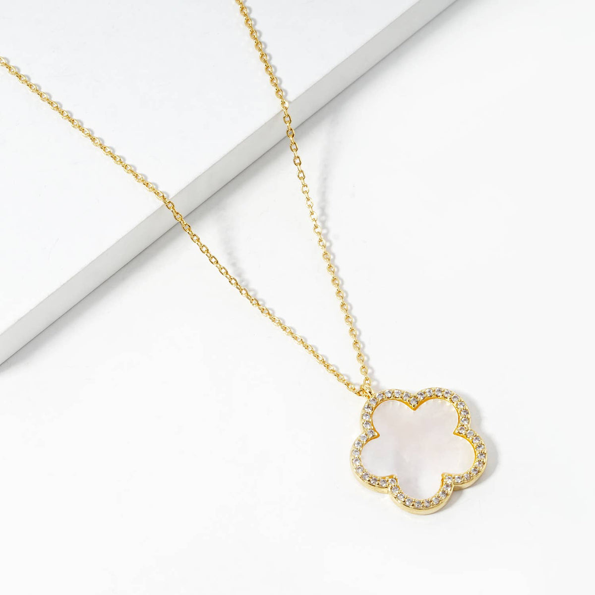 Four Leaf Lucky Charm Necklace
