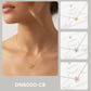 Elegant Blossom Cubic Zirconia Pendant Necklace