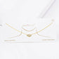 Gold Simple Evil Eye Necklace