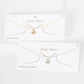Gold White Shelled Anchor Necklace