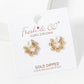 Freshwater Pearl Star Shaped Stud Earrings