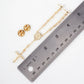 Cap & Clothing Pin Chain with Rosary Cross
