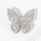 Butterfly Design 18K-Gold-Dipped Brass Brooch