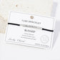 Inspirational Messages "Blessed" Tube Bar Bracelet
