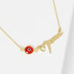 Gold Mama Necklace w/ Evil Eye Charm